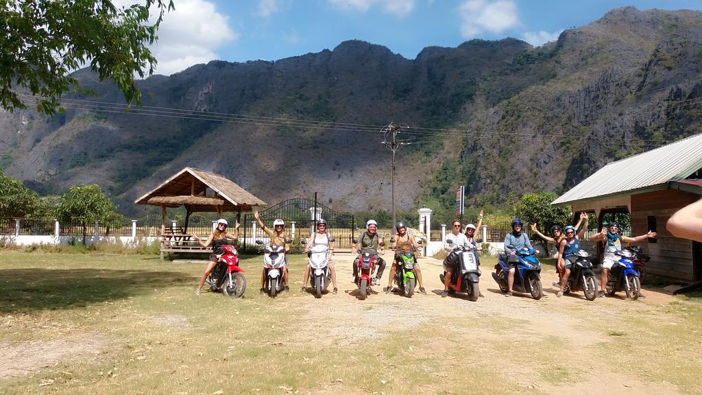 Konglor Eco-Lodge Guesthouse And Restaurant บ้านออ ภายนอก รูปภาพ
